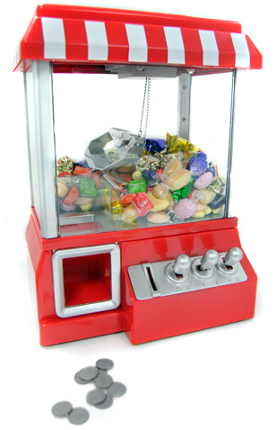Bilder-Thread candy grabber machine