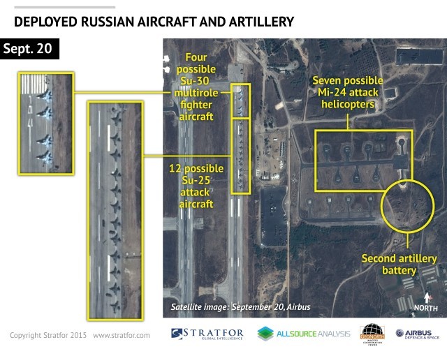 Syria Latakia Airbase Satellite Sept 20 