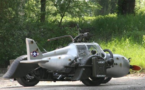 Bilder-Thread World-War-2-German-Fighter-Plane-Sidecar