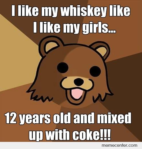 Pedo Bear Whiskey o 93884