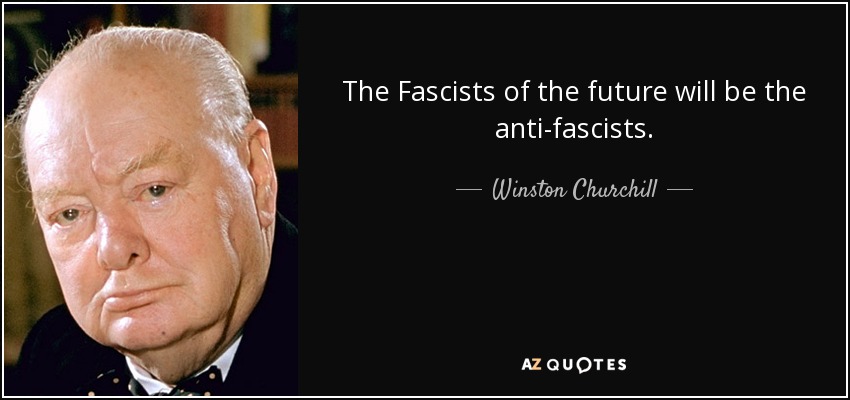 quote the fascists of the future will be