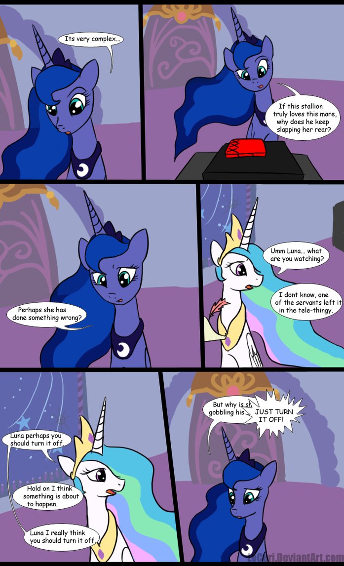 mlp luna discovers pr0n by loceri-d4f4uk