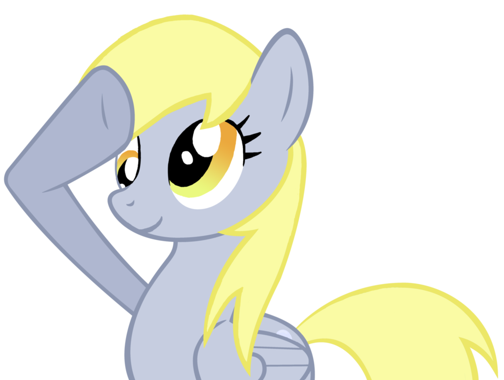 derpy salute vector by fuzzyfoxfur-d43jj