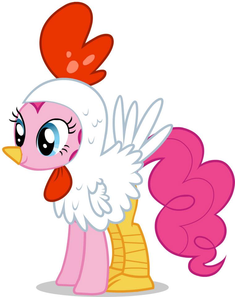 Pinkie pie chicken by bilibix-d4j3xsm