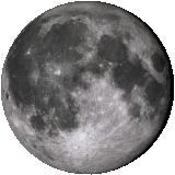 Moon rotating full 160px