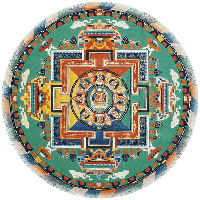 tbe4358 m Kalachakra-Mandala