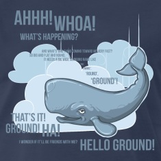 Bilder-Thread Thoughts-of-a-falling-sperm-whale-T-Shir