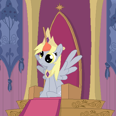 alicorn princess derpy hooves by tomdant