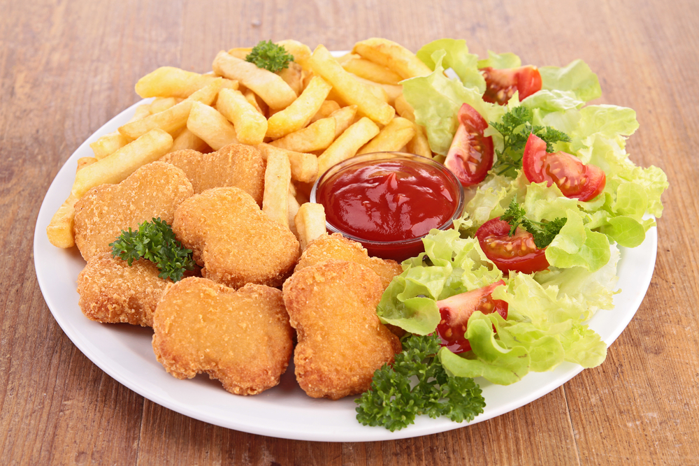 Fumos miese Spelunke Poulet20-20Chicken20Nuggets20Teller20420