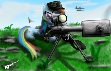 sniper rifles my little pony rainbow das