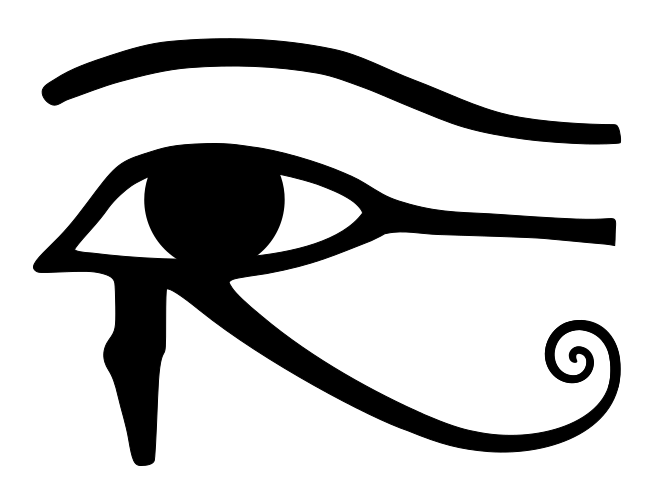 650px-Eye of Horus bw.svg