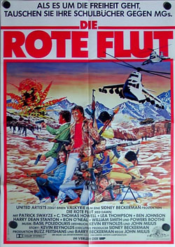 rote flut plakat