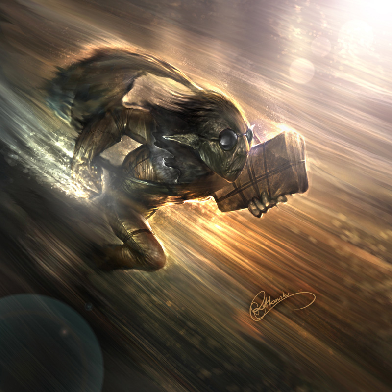 Bilder-Thread Delivery man by 88grzes