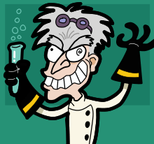 220px Mad scientist.svg