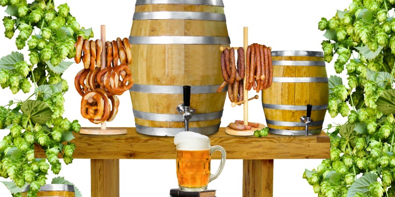 beer-and-sausage