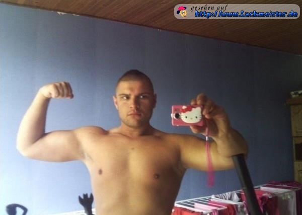 lustiges bild bodybuilding-posing-fail