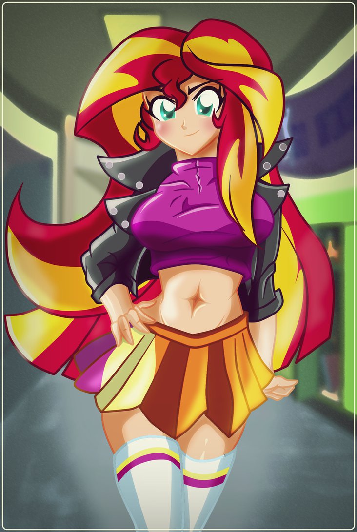 gift  sunset shimmer for danmakuman   di