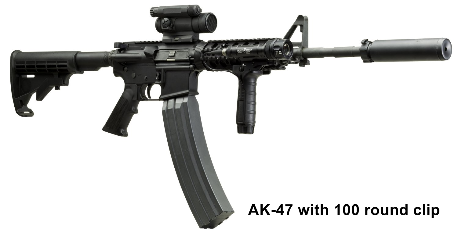 Bilder-Thread ak-47-w 100rd-clip