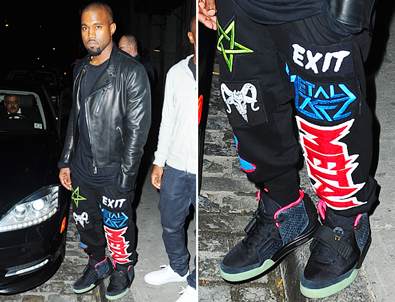 Bilder-Thread Kanye-West-Wore-Metal-Sweatpants