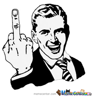 Bilder-Thread middle-finger-up o 364825