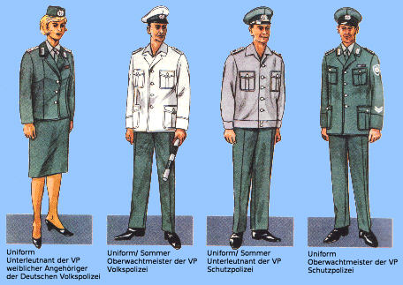 Polizei Uniformen