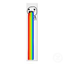 meme regenbogen kotzen plakat poster-r76