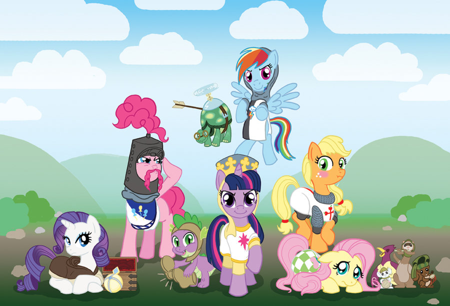my little pony and the holy grail mane