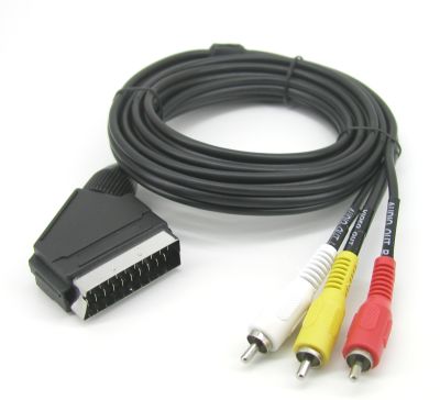kb kabel scart na 3x cinch 1 5m ien68496