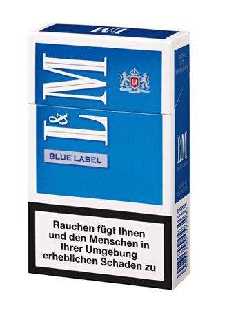 Fumos miese Spelunke LM Blue Label Zigaretten - 1