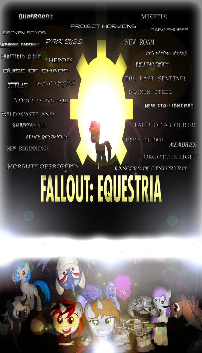 the universe of fallout  equestria by sk