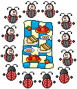 ladybug picnic by mirulr81