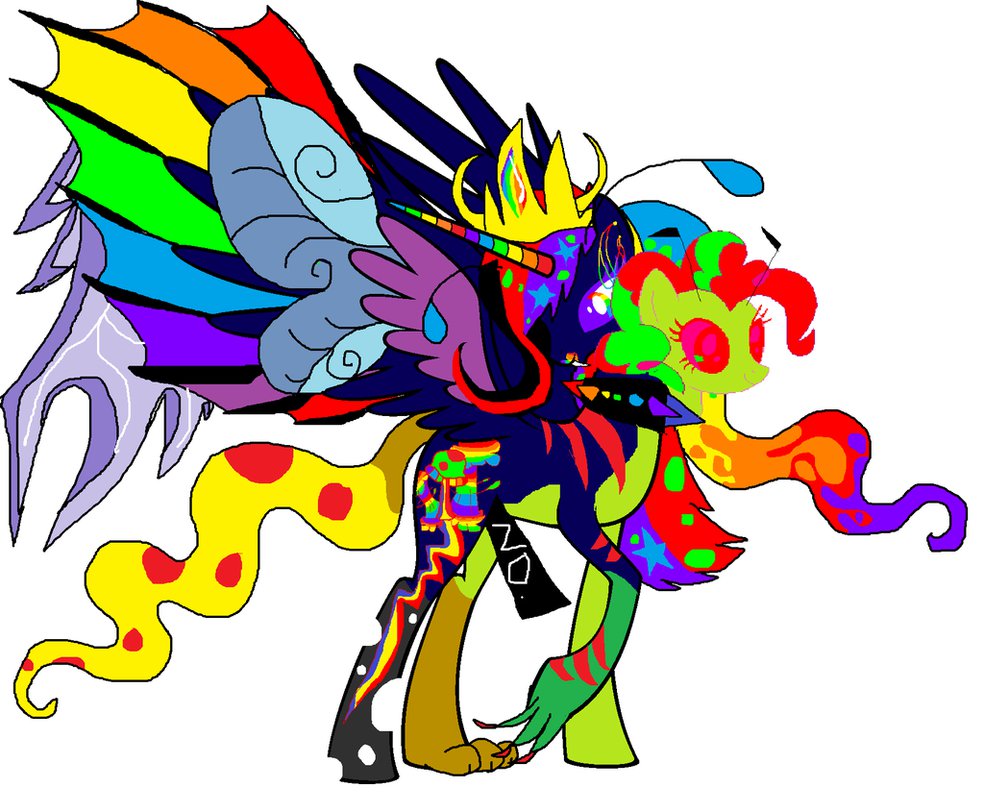 princess rainbow boom explosion by rainb