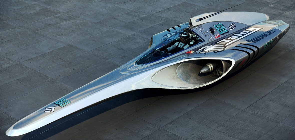 RG2mG6 Maglev F1 Racer concept by Thomas
