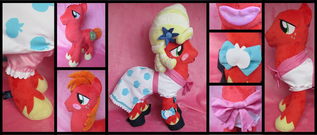 big mac   orchard blossom plushie  by ji