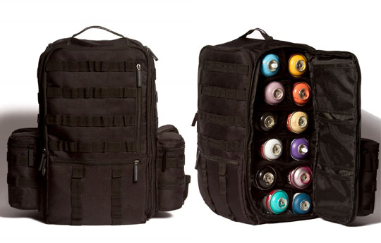 graffiti utility backpack black ops vers
