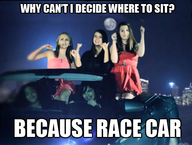 Bilder-Thread REBECCA-BLACK-BECAUSE-RACE-CAR