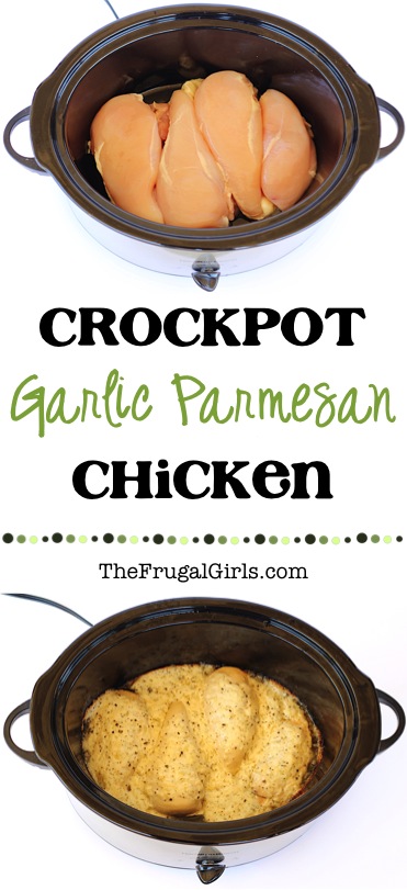 Crock Pot Garlic Parmesan Chicken Breast