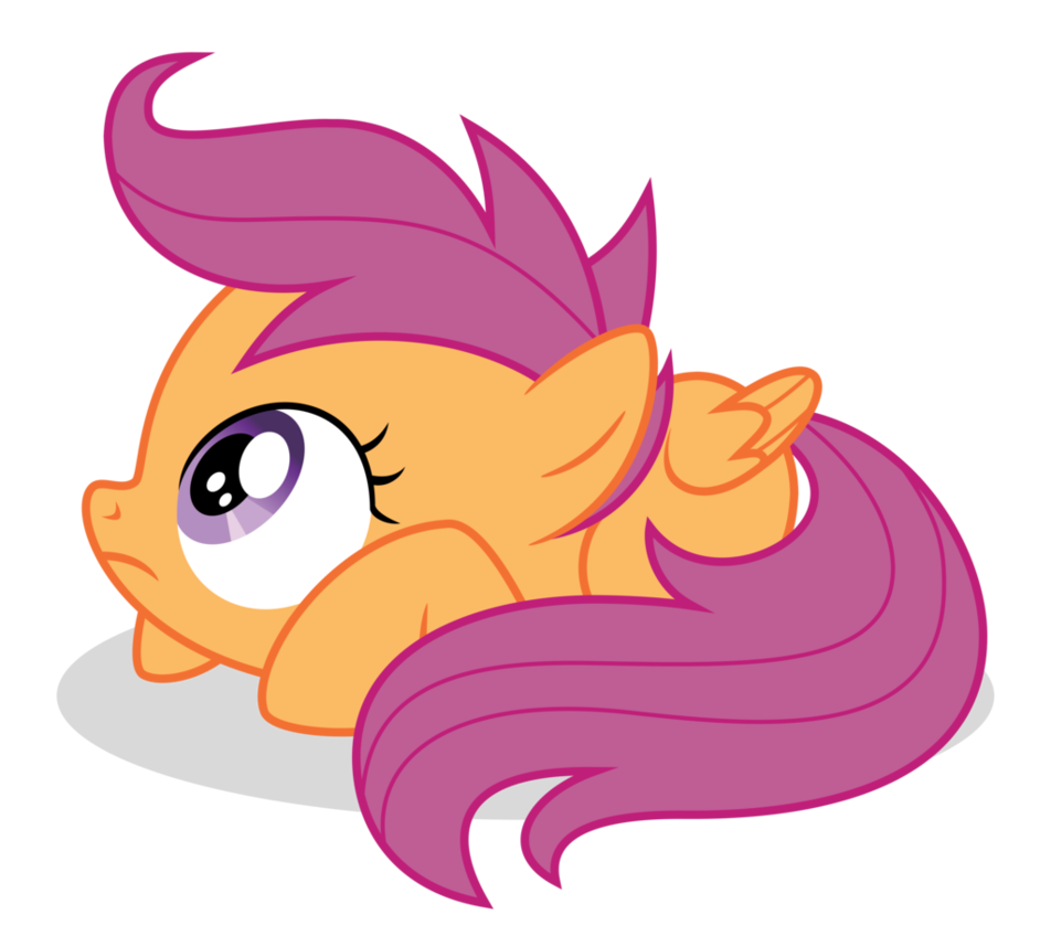 scootaloo   afraid by guillex3-d5ya59y