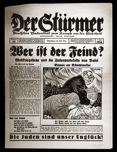 der sturmer article