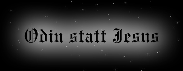 odin statt jesu schwarz