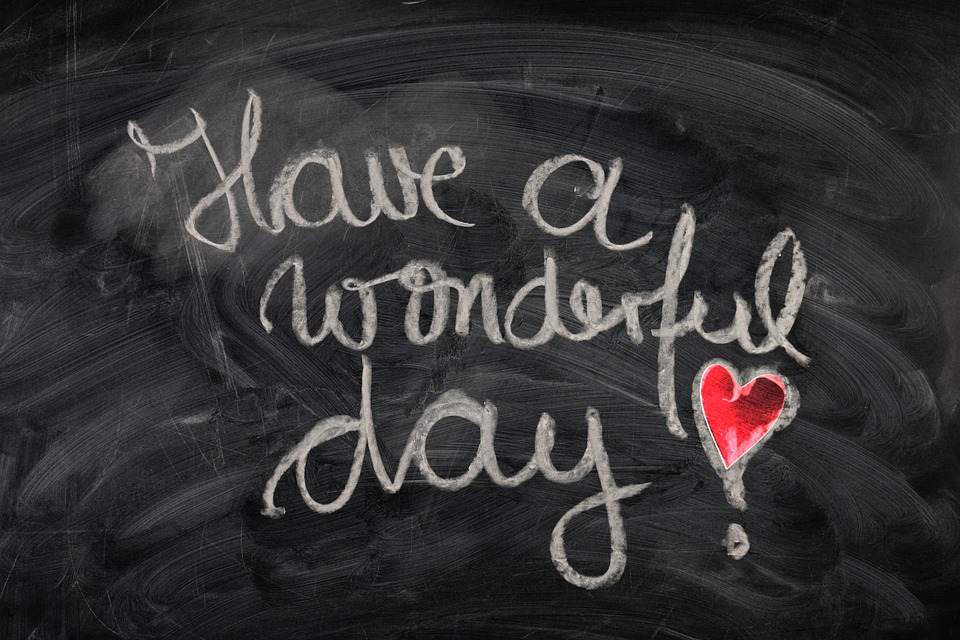 habt einen tollen tag. schne karte zum v