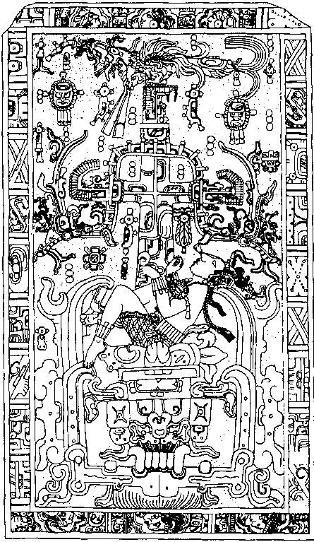 Maya-Sarcophagus-Lid
