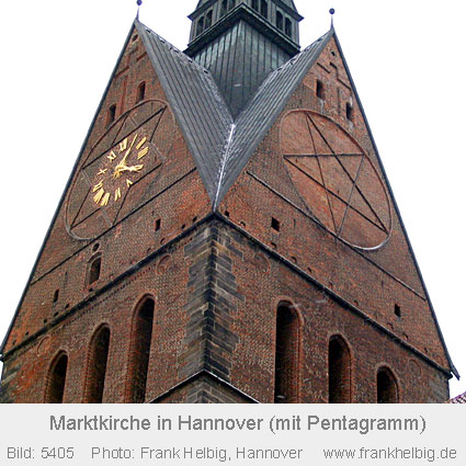 Pentagramm Marktkirche