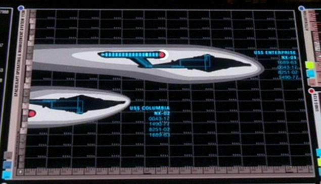 USS Enterprise NX-01 und USS Columbia NX