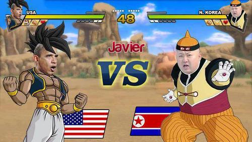 Kim Jong-un contro Obama dragonball