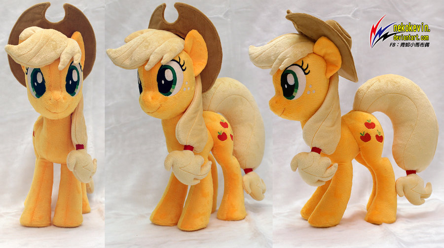 applejack plush by nekokevin-d9no0ri