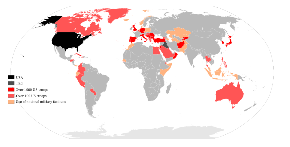 US military bases in the world