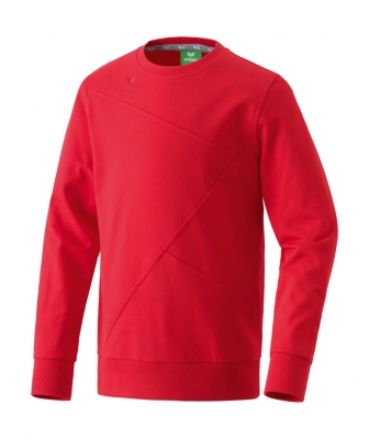 42Erima Sweatshirt Basic Line Kinder rot
