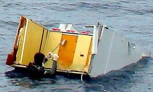 u Handout photo of Brazilian Navy diver 