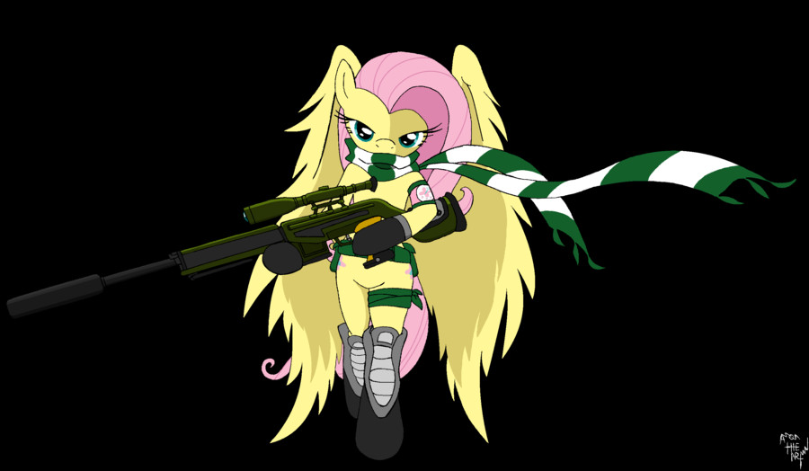 fluttershy sniper fluttersnipe  approach